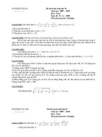 Đề Thi các Tỉnh Năm 2010