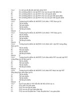 bài tập đột biến dị bội ôn thi đại học