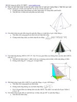 19 bai the tich trong cac de thi thpt