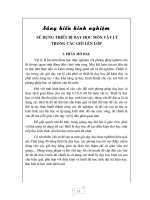 SÁNG KIẾN KINH NGHIỆM VẬT LÍ