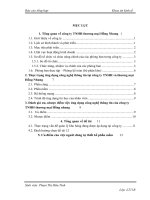 đồ án công nghệ thông tin Thực trạng ứng dụng công nghệ thông tin tại công ty TNHH và thương mại Hồng Nhung