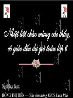 Luyen tap phep chia phan so (bai thi GVG cap huyen)