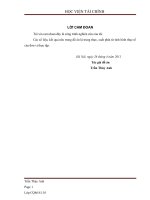 đồ án công nghệ thông tin Xây dựng phần mềm quản lý vật tư tại Công ty Cổ phần xây dựng số II Thái Nguyên