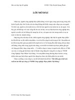 tiểu luận công nghệ thực phẩm Tìm hiểu quy trình sản xuất mì ăn liền tại công ty TNHH Công nghiệp Thực phẩm Việt Hưng