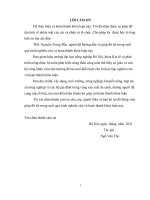 Tìm hiểu tình hình sản xuất nông nghiệp theo hướng đa canh trên địa bàn xã Diễn Mỹ, Huyện Diễn Châu, Tỉnh Nghệ An