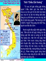 LƯỢC ĐỒ CỦA PHÁI CHỦ CHIẾN Ở HUẾ 1885