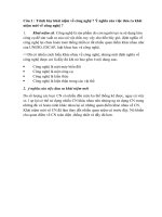 tài liệu kiến thức về quản lý công nghệ