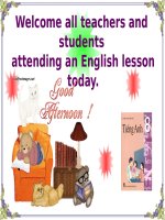 Unit 14 - Tiết 82 - Getting stared + Listen and read