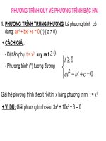 Phương Trình Bậc Cao