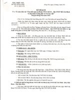 Kế hoạch thi tìm hiểu lịch sử Đoàn - Đội