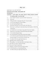 Chuyên đề thực tập tốt nghiệp: Hoàn thiện công tác xếp hạng tín dụng đối với khách hàng doanh nghiệp tại Ngân hàng Thương mại Cổ phần Bắc Á