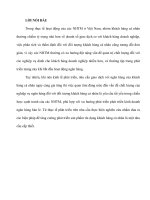 Phát triển sản phẩm tín dụng khách hàng cá nhân tại các NHTM