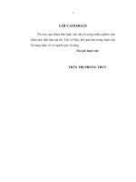 Luận văn thạc sỹ: Hoàn thiện công tác tổ chức hệ thống Báo cáo Tài chính tại Công ty Cổ phần Xây dựng số 3 – VINACONEX3