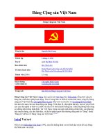 Tìm hiểu về Đảng cộng Sản Việt Nam