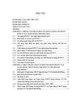 Nâng cao chất lượng tín dụng doanh nghiệp nhỏ và vừa tại Ngân hàng TMCP Ngoại thương Việt Nam – Chi nhánh Hải Phòng