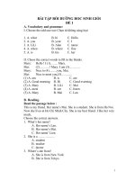 Đề số 1. Bồi dưỡng HSG