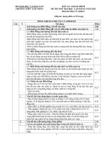 Đáp án đề thi thử lần 1