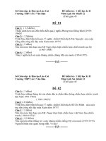 de kiem tra 1 tiet HK II-lop 12