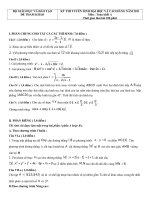 Đề thi mới, hay, theo cấu Trúc Bộ GD $ ĐT