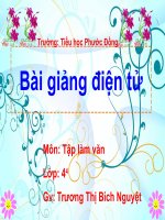 đoạn văn trong bài văn miêu tả cây cối