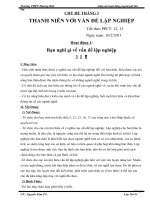 Giáo án HDNGLL tháng 2