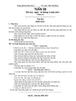 GIAO AN LOP 2 ( TUAN 28 )