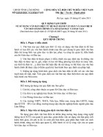 Qui định sử dụng trang Web của Sở GD&ĐT lâm đồng