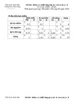 đề thi giữa kì II toán 6