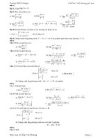 13 đề thi chương giới hạn cực hay