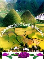 Bài 28: Vấn đề tổ chức lãnh thổ công nghiệp(Trương PTDT Nội Trú tỉnh Hà Giang)