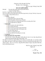 bản tự kiểm điểm