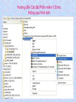 Hướng dẫn cài Phần mềm V.Emis thông qua hình ảnh