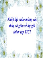 THỰC HÀNH VỀ HÀM Ý (TIẾP)