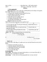 ĐỀ KT 1 TIẾT GDCD7 HKII(HAY)