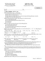 kiem tra 1 tiet hoc ki 2 lop 10