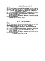 Đề Kiểm Tra Học Kì 2 Lớp 9