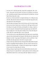 NGƯỜI HÙNG CỦA TÔI