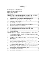 Luận văn tốt nghiệp: Mở rộng cho vay tiêu dùng tại Ngân hàng đầu tư và phát triển Việt Nam chi nhánh Quang Trung