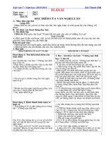 Ngữ  văn 7 tuần 22,23