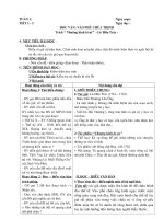 TIẾT 1- VÀO PHỦ CHÚA TRỊNH