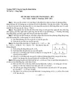 DE THI HSG LÝ 11 -THAM KHAO