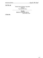 GA lớp 5 tuần 25 - 2 buổi/ngày