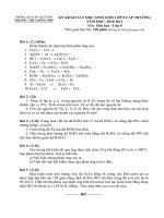 Đề thi chọn HSG lớp 8