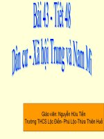 bài 43: Kinh tế trung và nam mĩ