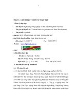 báo cáo thực tập tại ngân hàng nông nghiệp và phát triển nông thôn chi nhánh hà nội