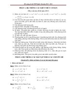 hướng dẫn ôn thi THPT môn toán