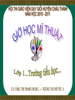 Bài 28 - Vẽ tiep hinh và vẽ màu vào hình vuong, đường diềm