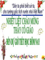 trưng vương và cuộc kháng chiến chống quân xâm lược Hán