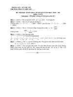 Đề và đáp án thi học sinh giỏi  môn Toán  9- THCS TT Phù Mỹ 2010-2011.