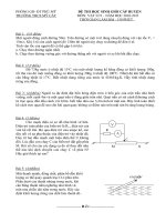 Đề và đáp án thi học sinh giỏi  môn Vật lý  9- THCS Mỹ Cát 2010-2011.